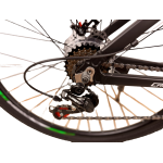 Велосипед CrossBike Lion 27.5" 17" Чорний-Зелений (уцінка)