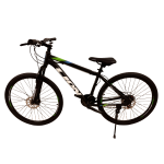 Велосипед CrossBike Lion 27.5" 17" Чорний-Зелений (уцінка)