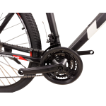 Велосипед CrossBike Lion 27.5" 17" Чёрный-Красный (уценка)