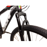 Велосипед CrossBike Lion 27.5" 17" Чёрный-Красный (уценка)