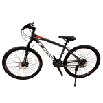 Велосипед CrossBike Lion 27.5" 17" Серый-Оранжевый (уценка)