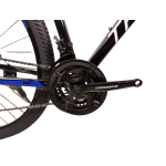 Велосипед CrossBike Tracker 29" 21" Черный-Синий