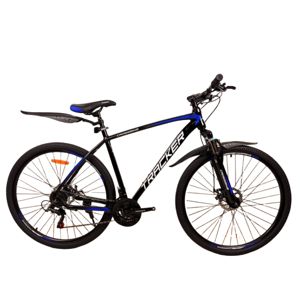 Велосипед CrossBike Tracker 29" 21" Черный-Синий