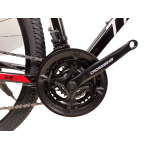 Велосипед CrossBike Tracker 29" 21" Чорний-Червоний