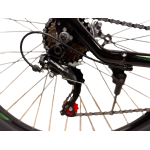 Велосипед CrossBike Tracker 29" 21" Чорний-Зелений