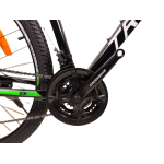 Велосипед CrossBike Tracker 29" 21" Чорний-Зелений