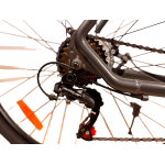 Велосипед CrossBike Tracker 29" 21" Черный-Серый