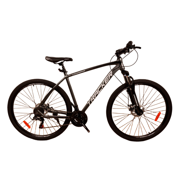 Велосипед CrossBike Tracker 29" 21" Черный-Серый
