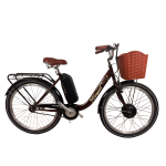 Електровелосипед Titan Neapol 26" 18" Коричневий 350W 36V10Ah з дисплеєм