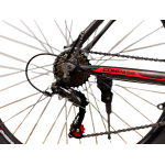 Велосипед CrossBike COMPASS 29" 20" Чорний-Червоний