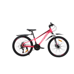 Велосипед CrossBike COMPASS 24" 11" Розовый-Чёрный