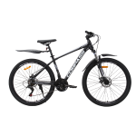 Велосипед CrossBike COMPASS 27.5" 17" Черный-Серый