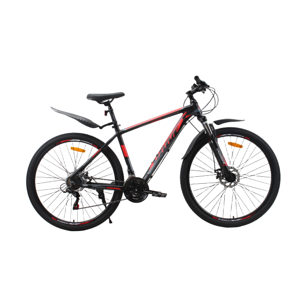 Велосипед Crossbike Drive 29" 19" Чорний-Червоний