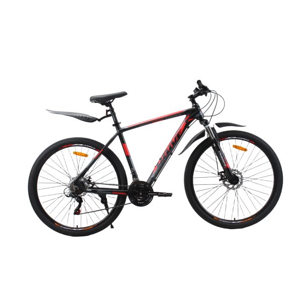Велосипед Crossbike Drive 29" 21" Чорний-Червоний