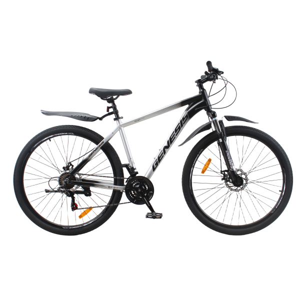 Велосипед Crossbike Genesis 29" 19" Чорний-Сірий