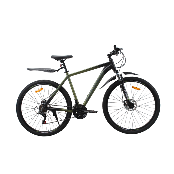 Велосипед Crossbike Genesis 29" 19" Чорний-Зелений