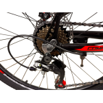 Велосипед CrossBike COMPASS 26" 12.5" Черный-Красный