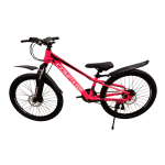 Велосипед CrossBike COMPASS 24" 11" Рожевий-Чорний