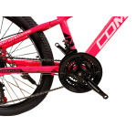 Велосипед CrossBike COMPASS 24" 11" Рожевий-Чорний