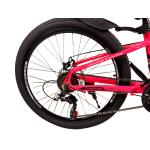 Велосипед CrossBike COMPASS 24" 11" Рожевий-Чорний