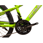 Велосипед CrossBike COMPASS 24" 11" Зелёный-Чёрный