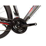 Велосипед Crossbike Drive 29" 19" Чорний-Червоний