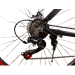 Велосипед Crossbike Genesis 29" 19" Чорний-Червоний