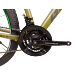 Велосипед Crossbike Genesis 29" 19" Чорний-Зелений
