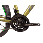 Велосипед Crossbike Genesis 29" 19" Чорний-Зелений