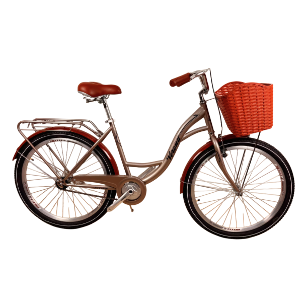 Велосипед Titan Verona 2026 26" 18" Коричневий
