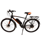 Електровелосипед Велосипед Titan Chester 28" 19" 500W 48V13Ah Сірий-Помаранчевий