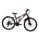 Велосипед CrossBike Rockfire 26" 13" Чорний