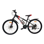 Велосипед CrossBike Rockfire 26" 13" Чорний