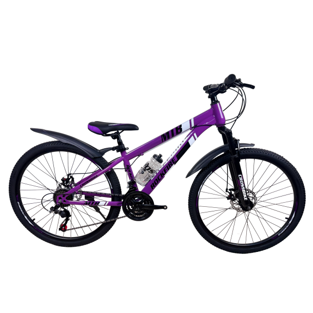 Велосипед CrossBike Rockfire 26" 13" Фиолетовый
