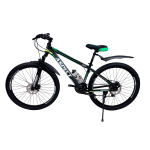 Велосипед CrossBike Aspect 27.5" 15" Черный-Зеленый