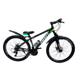 Велосипед CrossBike Aspect 27.5" 15" Чорний-Зелений