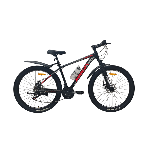 Велосипед CrossBike Roblox 27.5" 17" Чорний-Червоний