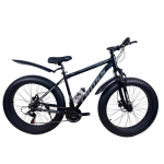 Велосипед Cross Crossover susp 2025 26"*4" 19" Черный
