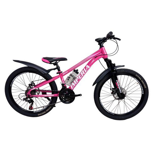 Велосипед CrossBike Imperia 24" 11" Розовый