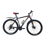 Велосипед CrossBike Aspekt 29" 19" Чорний-Червоний