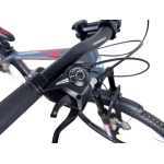 Велосипед CrossBike Imperia 26" 13" Сірий-Червоний