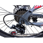 Велосипед CrossBike Imperia 26" 13" Серый-Красный