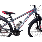 Велосипед CrossBike Imperia 26" 13" Серый-Красный