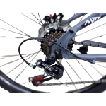 Велосипед CrossBike Imperia 27.5" 15" Серый-Черный