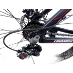 Велосипед CrossBike Aspect 29" 21" Чорний-Червоний