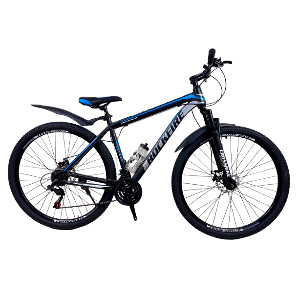 Велосипед CrossBike Rockfire 29" 19" Чорний-Синій
