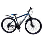 Велосипед CrossBike Rockfire 29" 19" Чорний-Синій