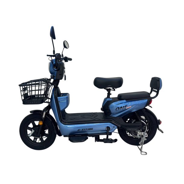 Електроскутер E-Titan Plaid 16" Голубой