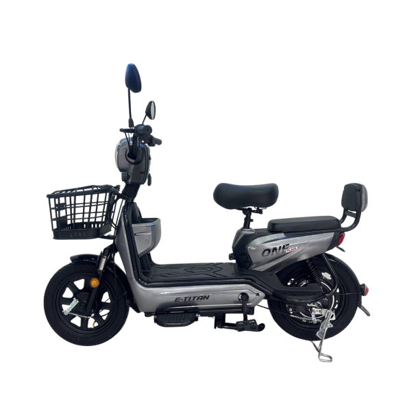 Електроскутер E-Titan Plaid 16" Срібло