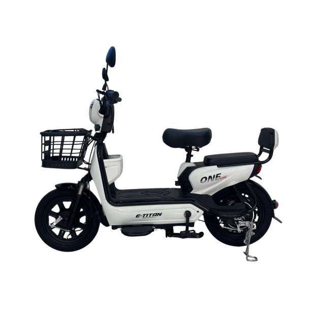 Електроскутер E-Titan Plaid 16" Білий